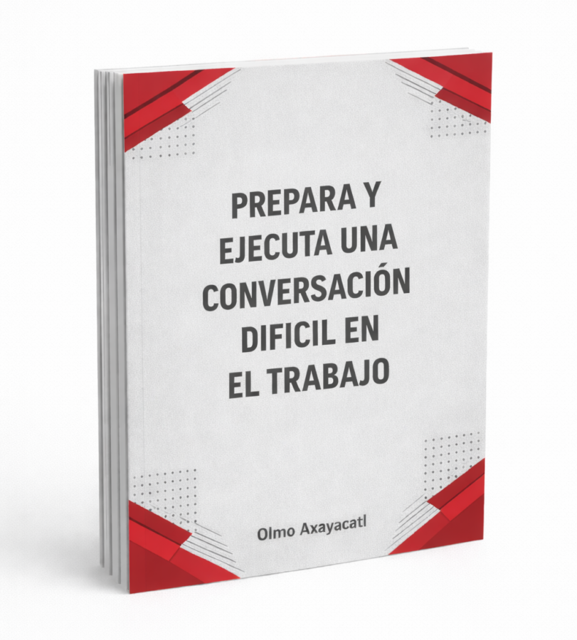 Prepara y ejecuta una conversación difícil en el trabajo - Mockup